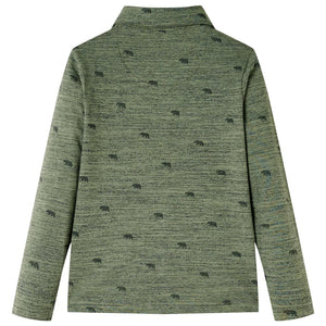 Kinderhemd Khaki Melange 116