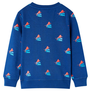 Kinder-Sweatshirt Dunkelblau 104