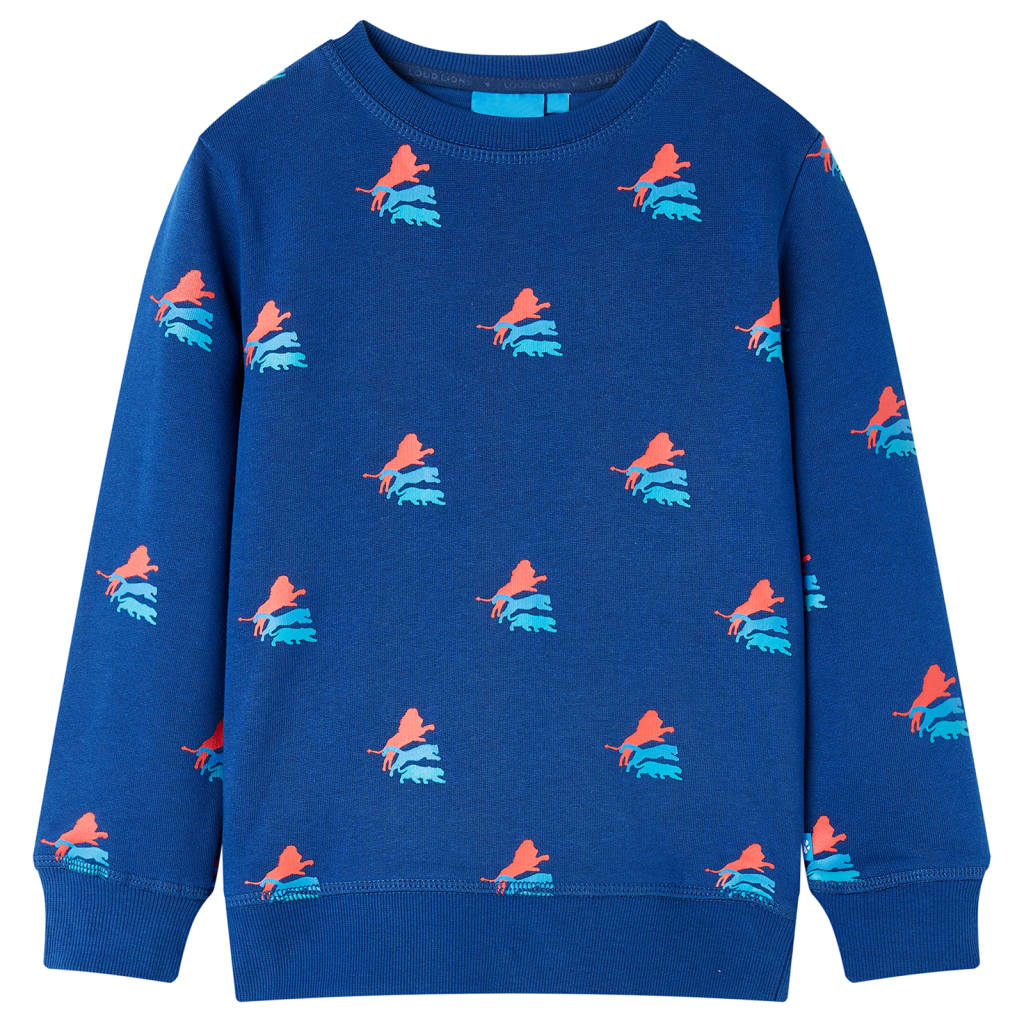 Kinder-Sweatshirt Dunkelblau 128