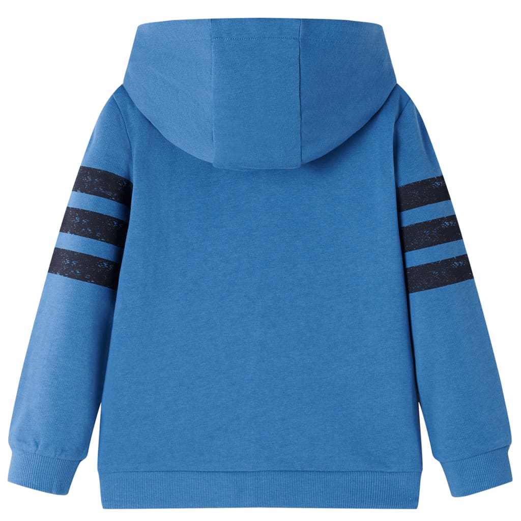 Kinder-Kapuzenpullover Blau 92