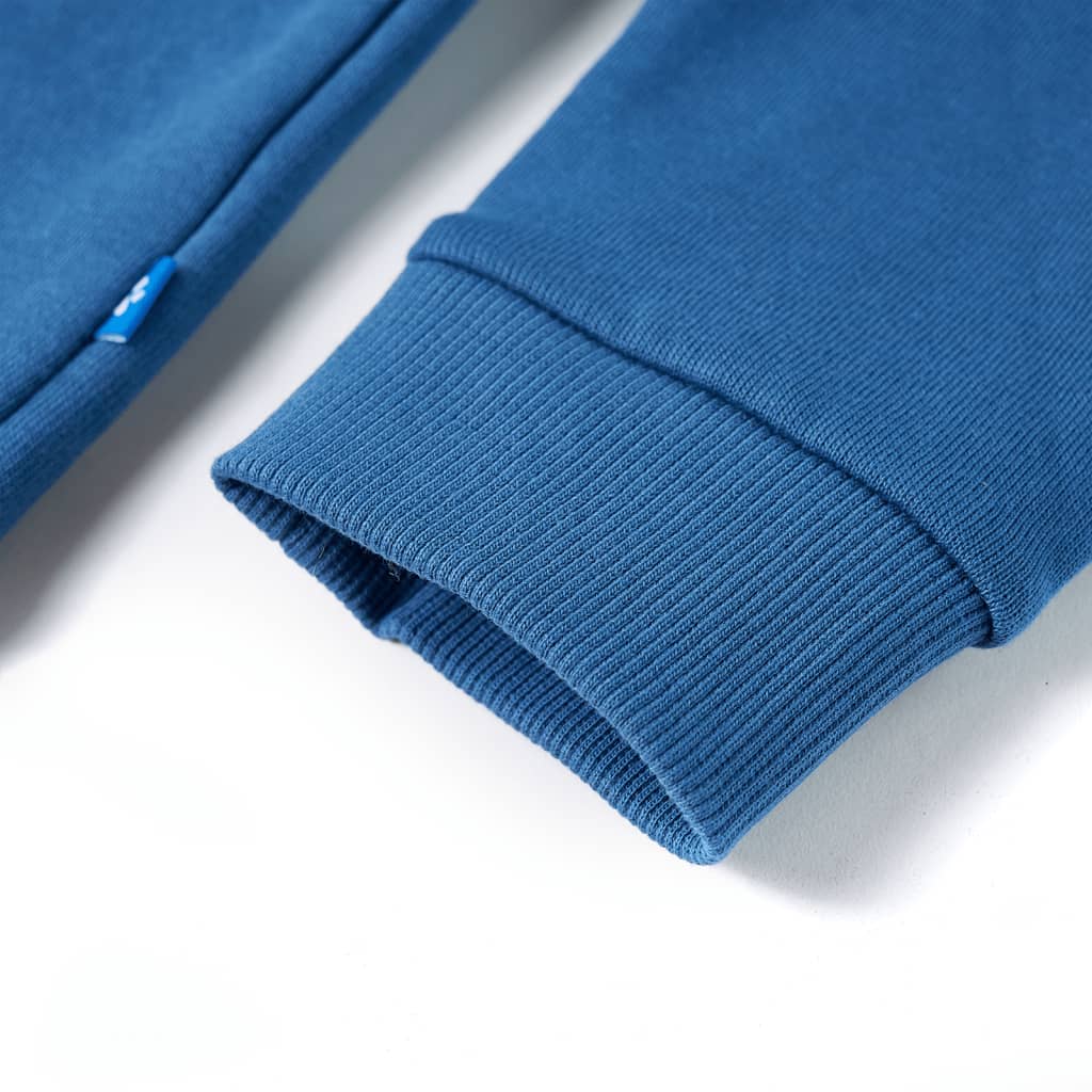 Kinder-Kapuzenpullover Blau 104