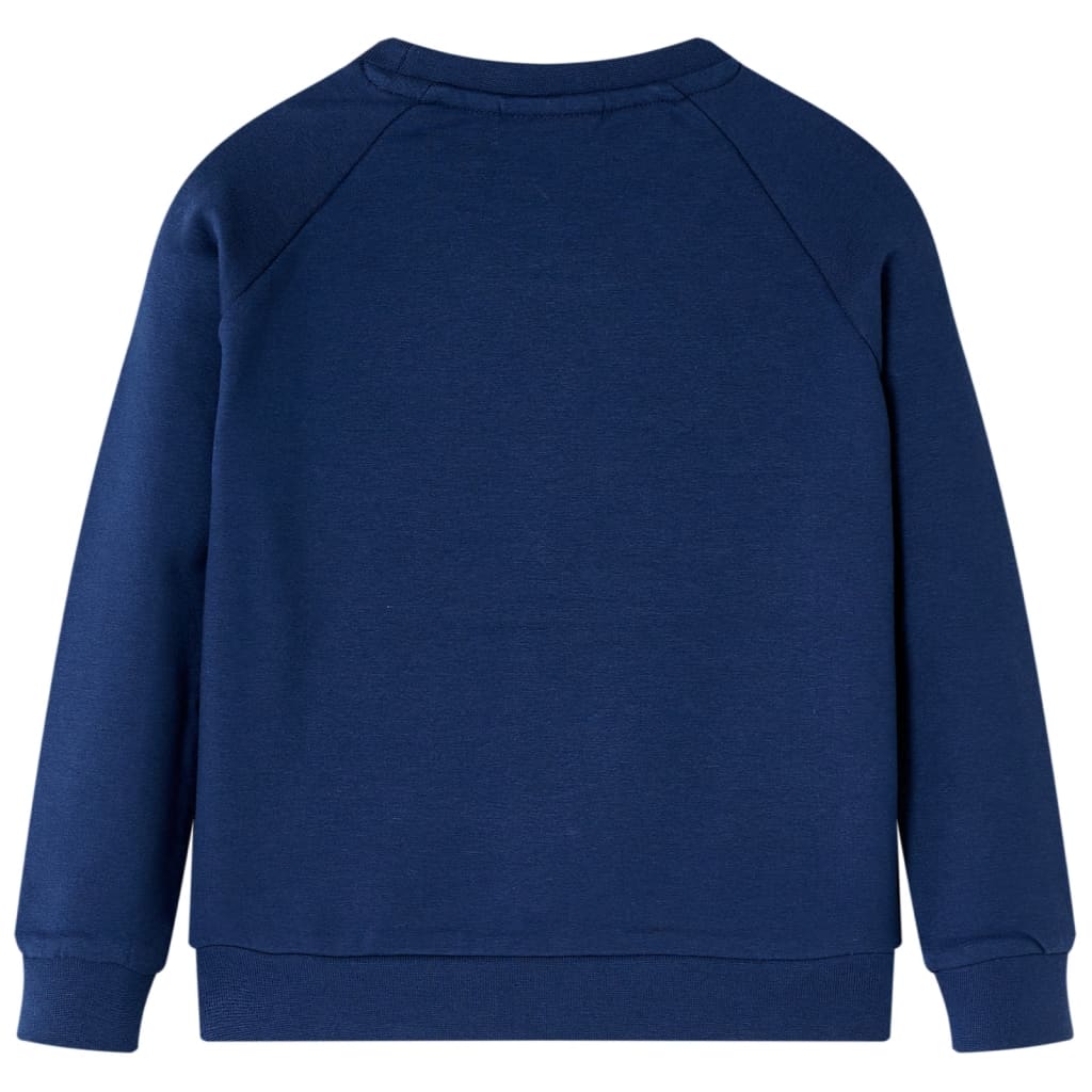 Kinder-Sweatshirt Marineblau 92