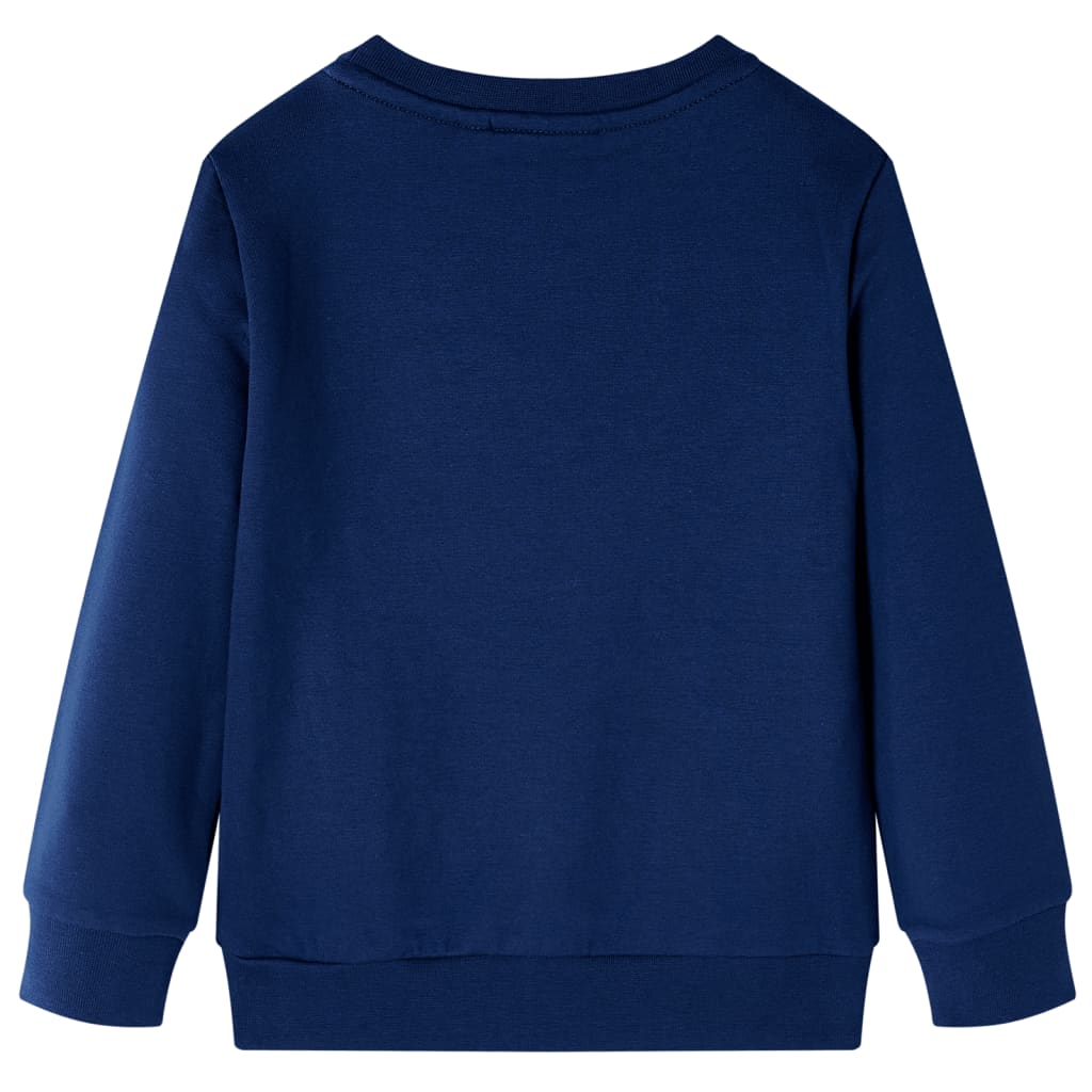 Kinder-Sweatshirt Marineblau 140