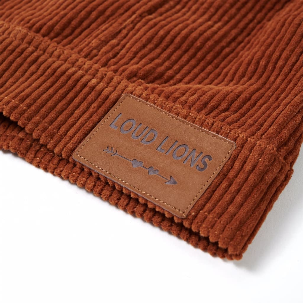 Kinderjacke Cord Cognac 116