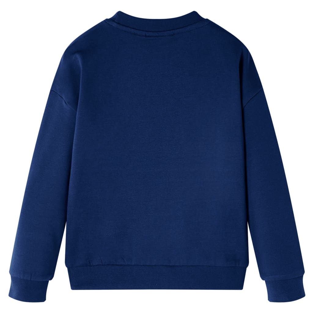 Kinder-Sweatshirt Marineblau 92