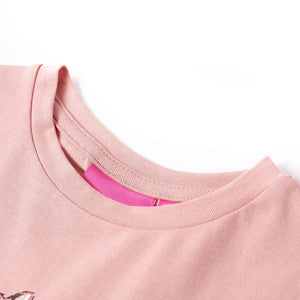 Kinder-Langarmshirt Rosa 92