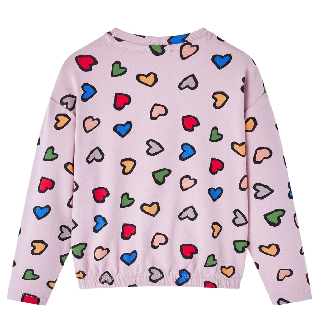 Kinder-Sweatshirt Rosa 128