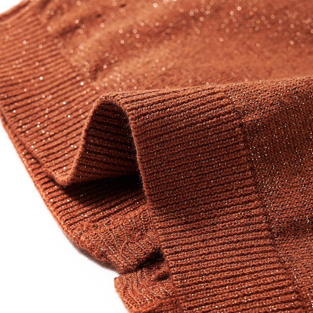 Kinder-Strickjacke Cognac 104