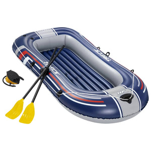 Bestway Hydro-Force Schlauchboot mit Pumpe und Rudern Blau