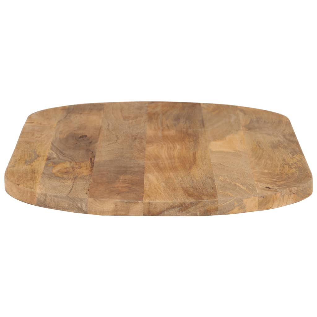 vidaXL Tischplatte 120x60x3,8 cm Oval Massivholz Mango