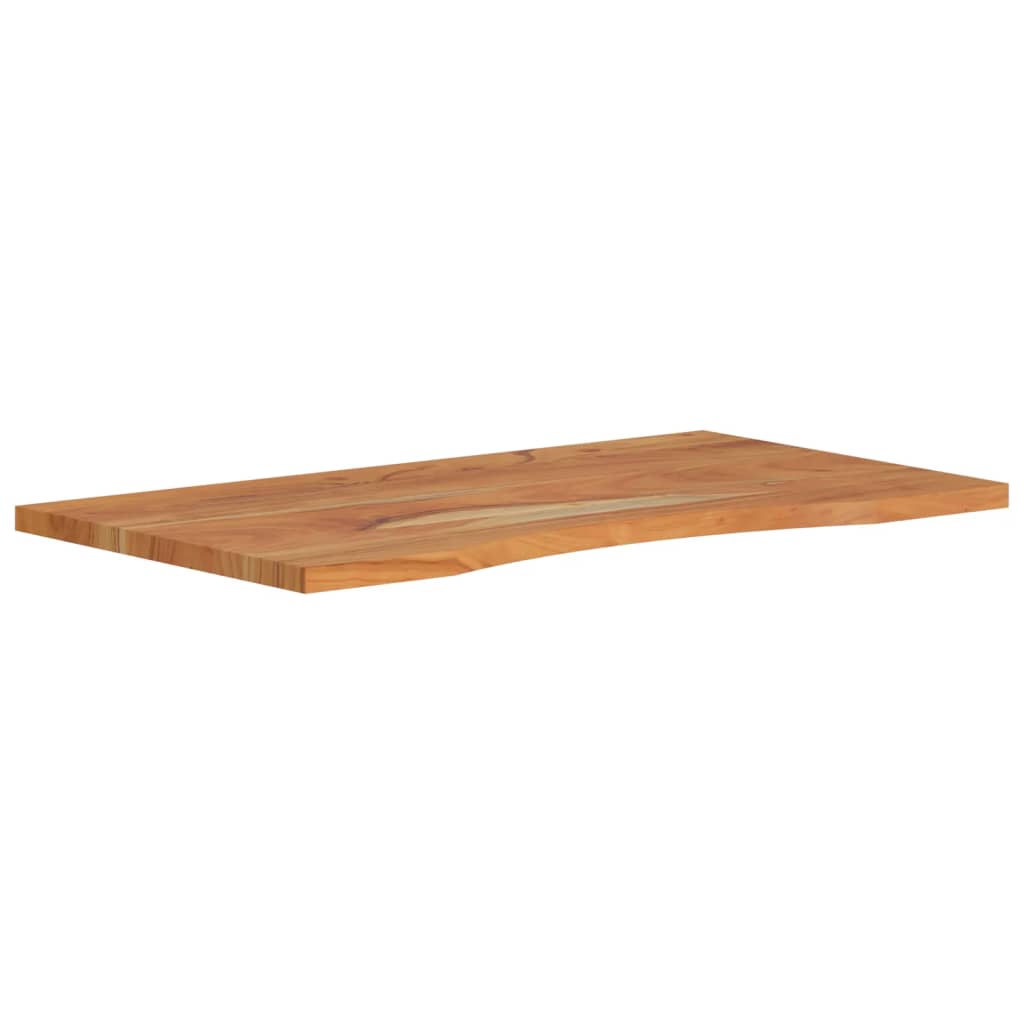 vidaXL Schreibtischplatte 100x50x2,5 cm Rechteckig Massivholz Akazie