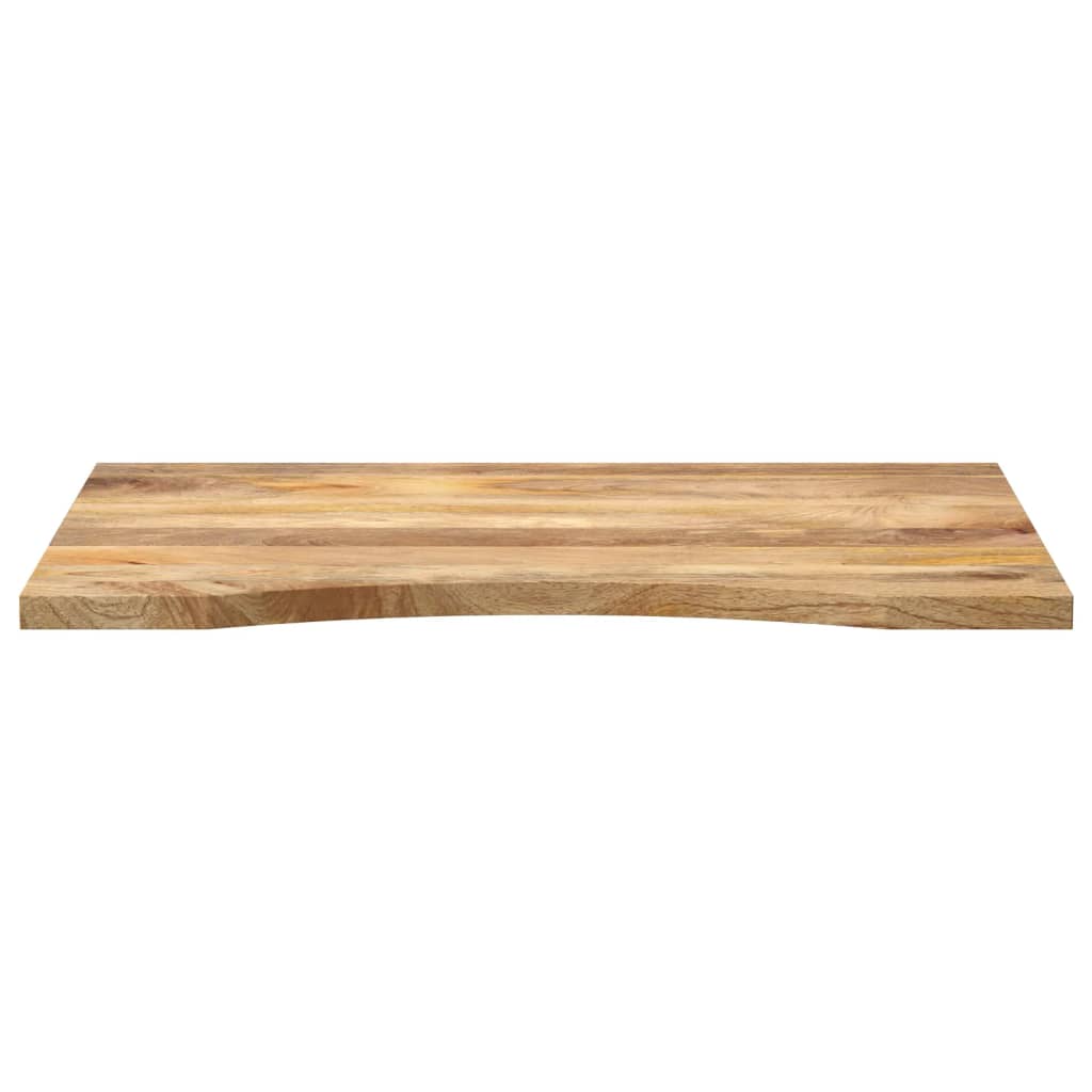 vidaXL Schreibtischplatte mit Aussparung 100x60x2,5cm Massivholz Mango