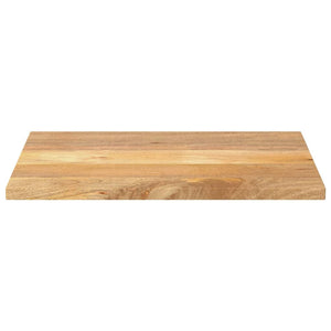 vidaXL Tischplatte 80x70x2,5 cm Rechteckig Massivholz Mango