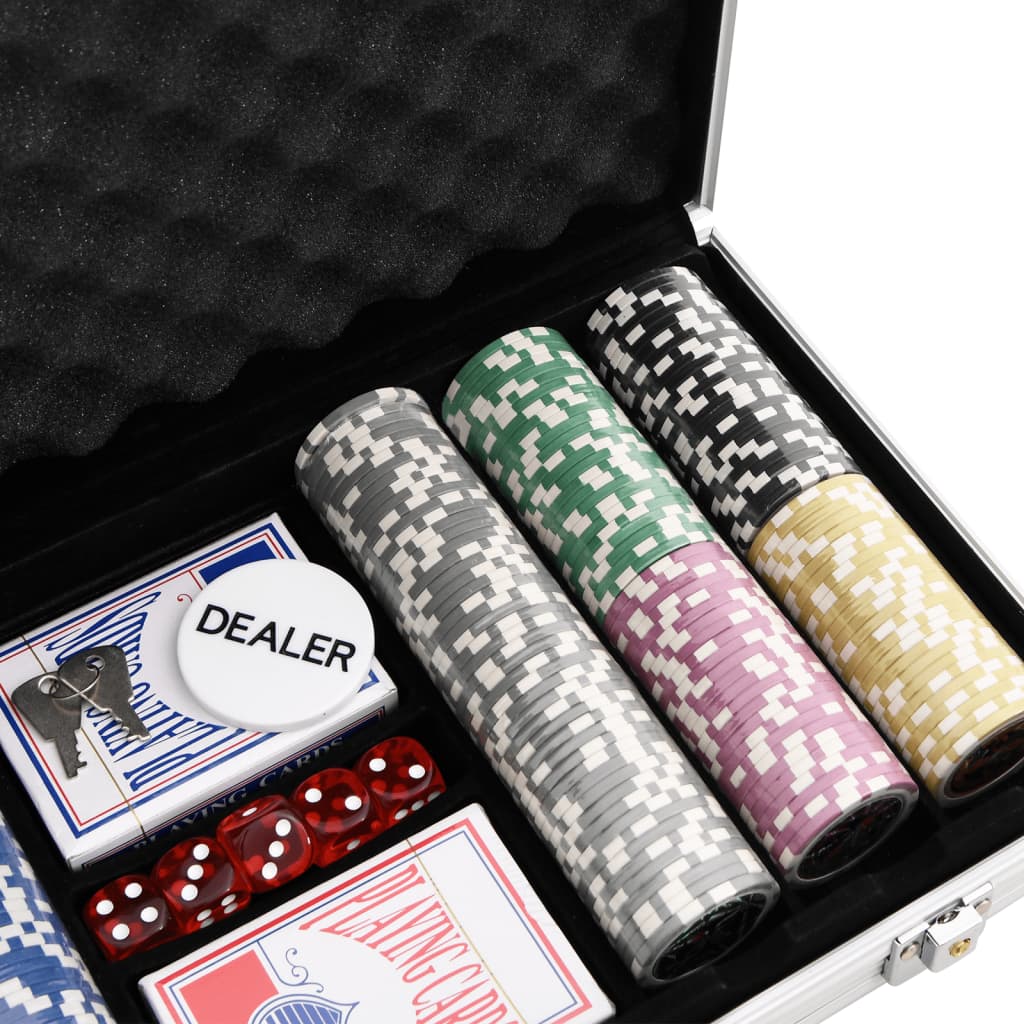 Pokerchips-Set 300 Stk. 11,5 g Stilecasa