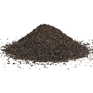 vidaXL Basalt-Kies 10 kg Schwarz 1-3 mm