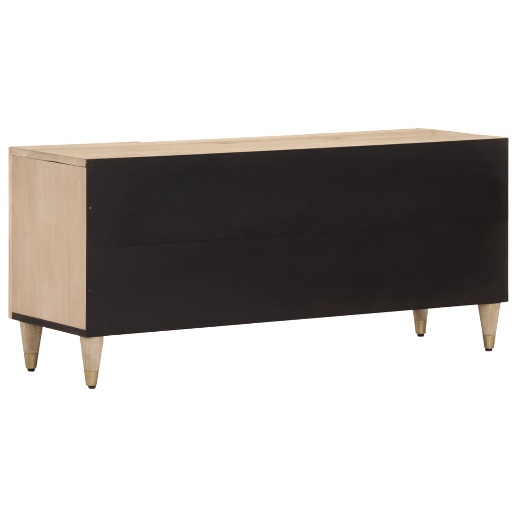 vidaXL TV-Schrank 105x33x46 cm Massivholz Mango