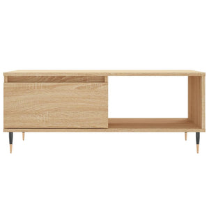 vidaXL Couchtisch Sonoma-Eiche 90x50x36,5 cm Holzwerkstoff