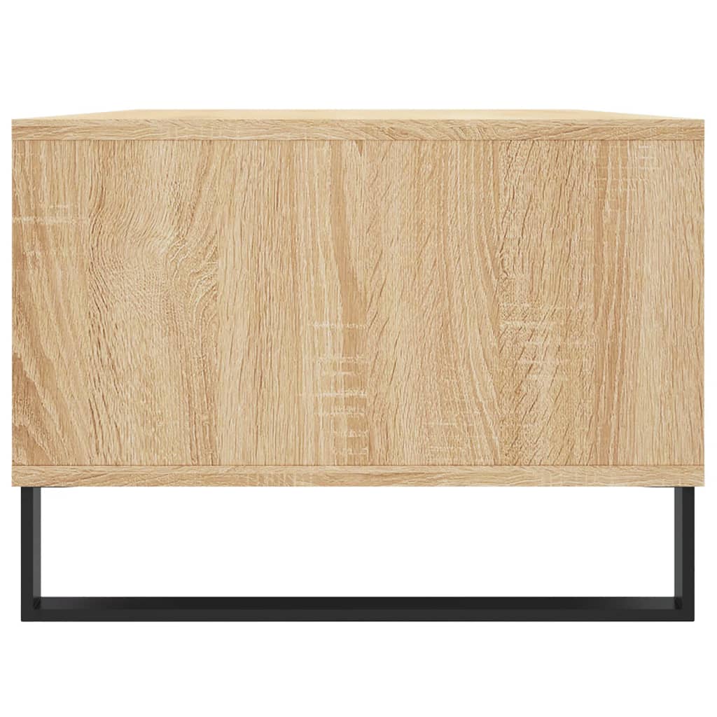 vidaXL Couchtisch Sonoma-Eiche 90x50x36,5 cm Holzwerkstoff