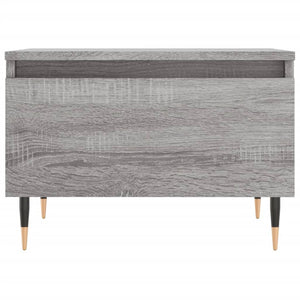 vidaXL Couchtische 2 Stk. Grau Sonoma 50x46x35 cm Holzwerkstoff