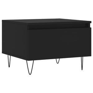 vidaXL Couchtisch Schwarz 50x46x35 cm Holzwerkstoff