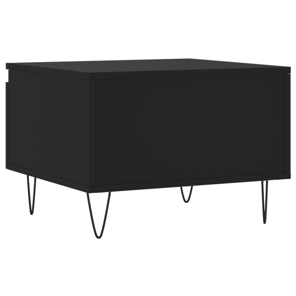 vidaXL Couchtisch Schwarz 50x46x35 cm Holzwerkstoff