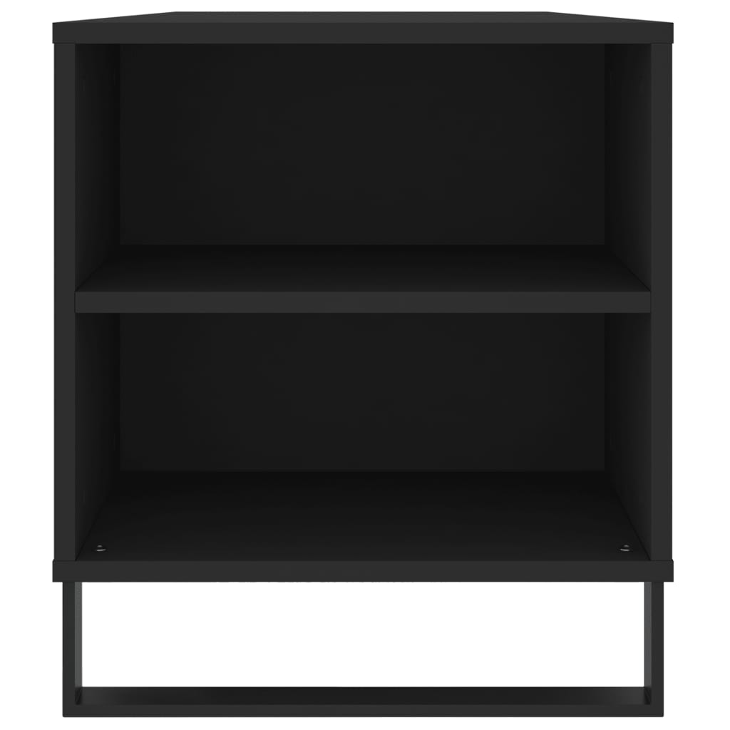 vidaXL Couchtisch Schwarz 102x44,5x50 cm Holzwerkstoff