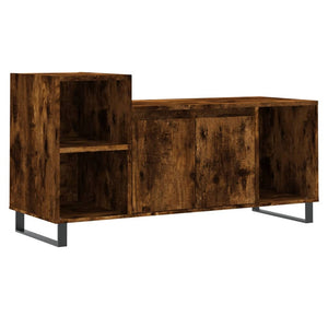 vidaXL TV-Schrank Räuchereiche 100x35x55 cm Holzwerkstoff