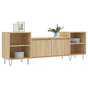 vidaXL TV-Schrank Sonoma-Eiche 160x35x55 cm Holzwerkstoff