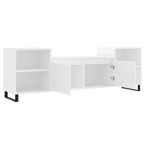 vidaXL TV-Schrank Weiß 160x35x55 cm Holzwerkstoff