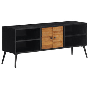 TV-Schrank 112x31x45 cm Recyceltes Massivholz Teak