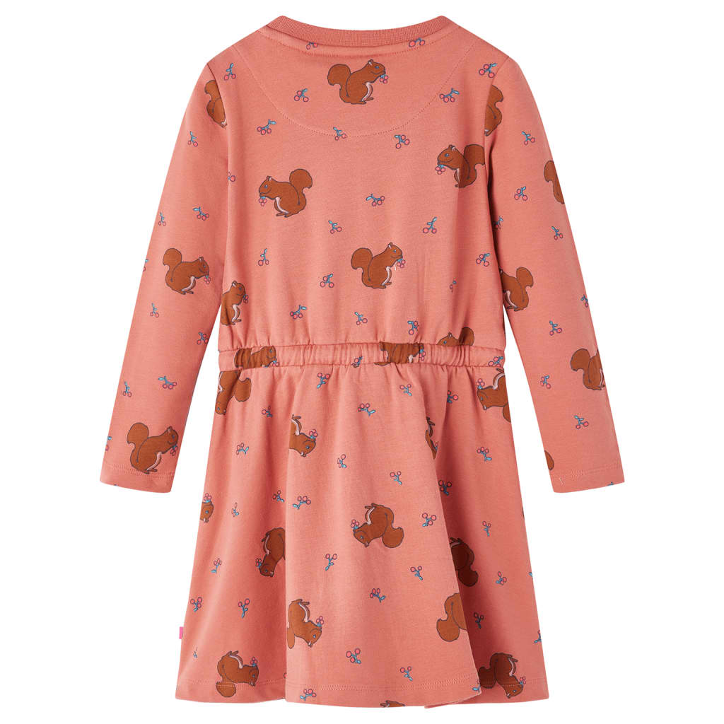 Kinderkleid Altrosa 116