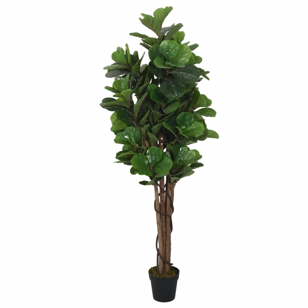 Feigenbaum Künstlich 134 Blätter 120 cm Grün Stilecasa