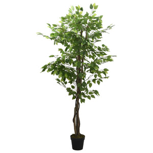 vidaXL Ficusbaum Künstlich 756 Blätter 150 cm Grün