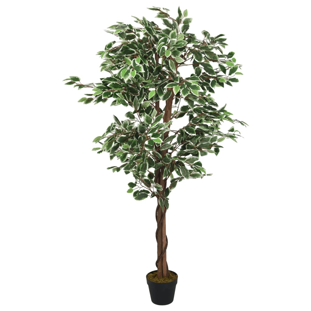 Ficusbaum Künstlich 756 Blätter 150 cm Grün Stilecasa