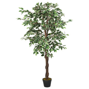 Ficusbaum Künstlich 756 Blätter 150 cm Grün Stilecasa