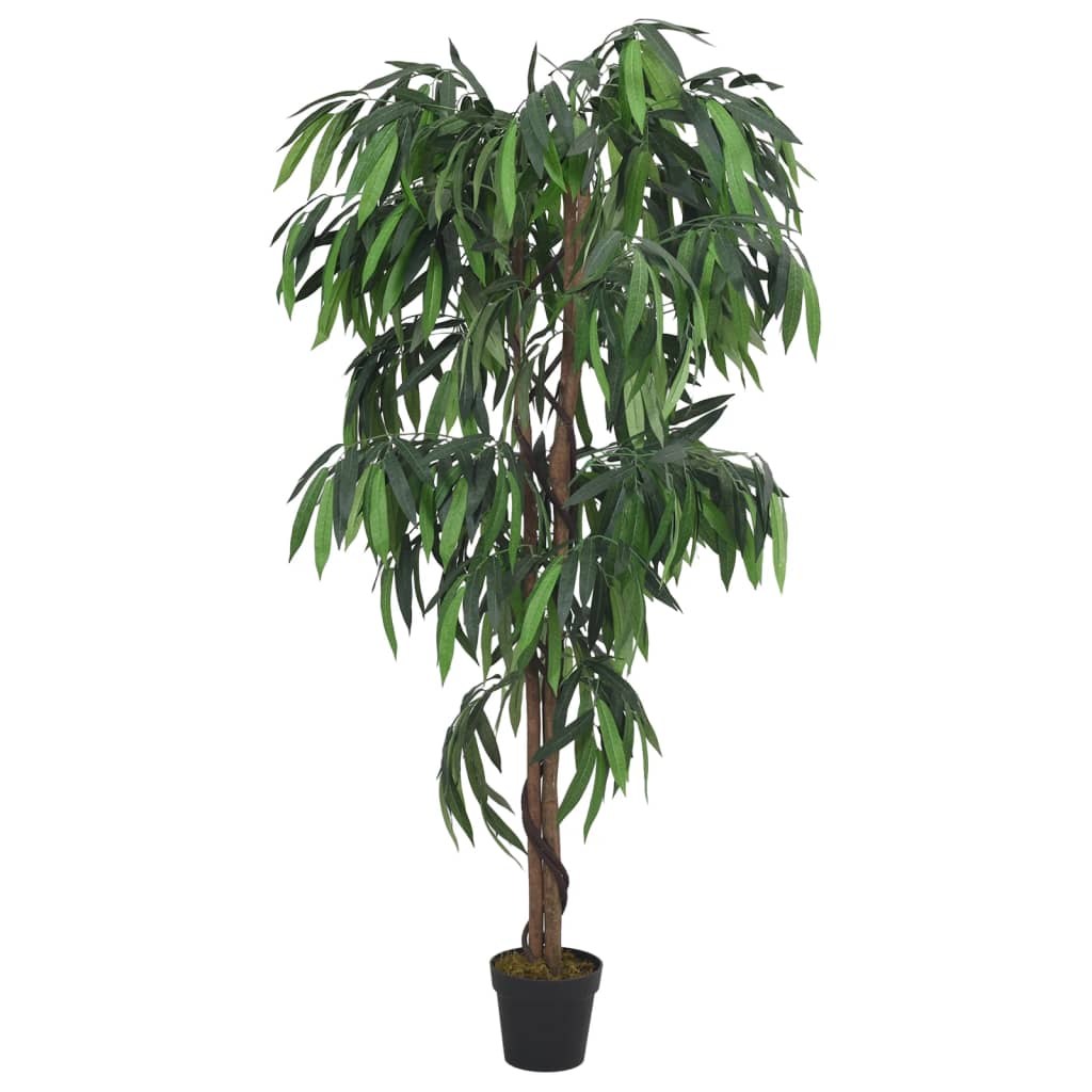 Mangobaum Künstlich 450 Blätter 120 cm Grün Stilecasa