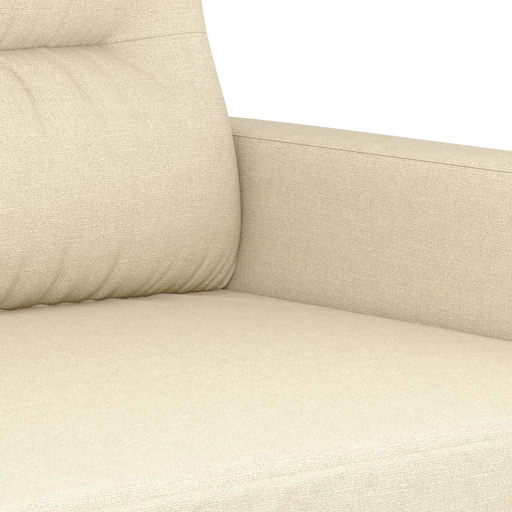 3-Sitzer-Sofa Creme 180 cm Stoff Stilecasa