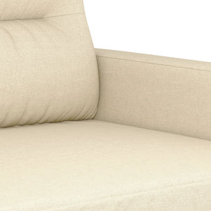 3-Sitzer-Sofa Creme 180 cm Stoff Stilecasa