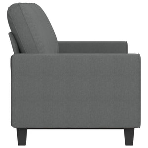 vidaXL 3-Sitzer-Sofa Dunkelgrau 180 cm Stoff