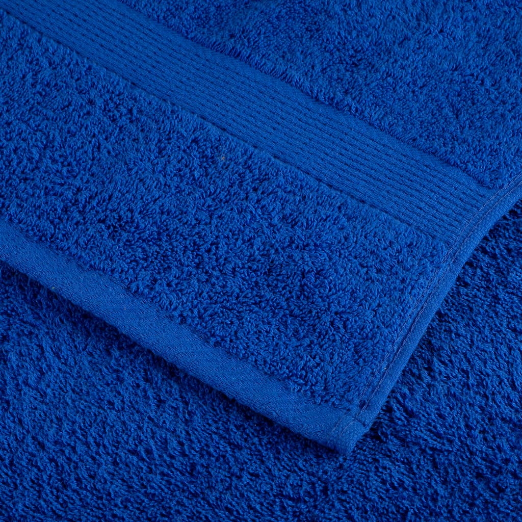 vidaXL Premium-Badetücher SOLUND 4 Stk. Blau 100x150cm 600 g/m²