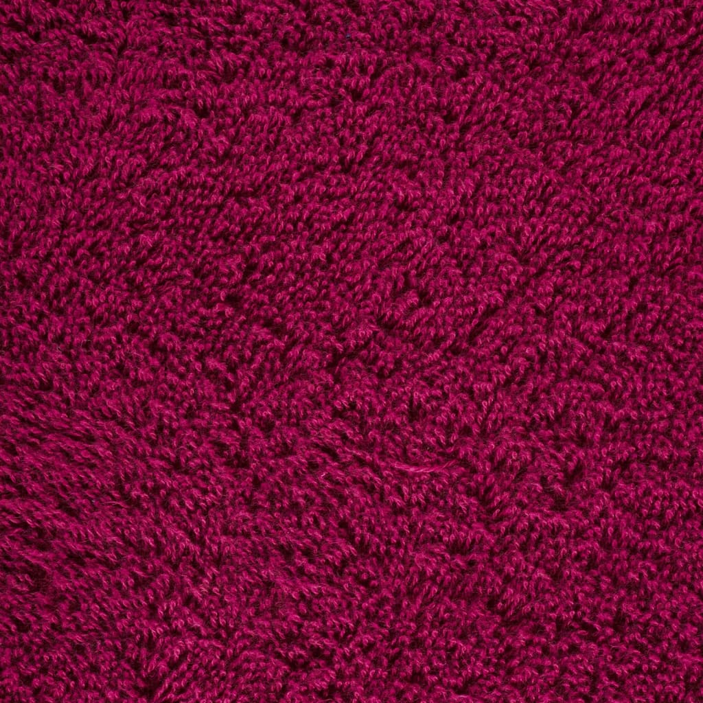 vidaXL Premium-Badetücher SOLUND 4 Stk. Bordeaux 100x150cm 600 g/m²