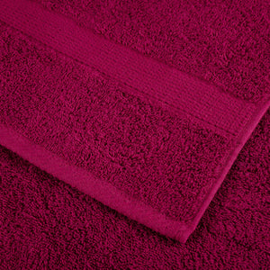 vidaXL Premium-Saunatücher SOLUND 2 Stk Bordeaux 80x200 cm 600 g/m²