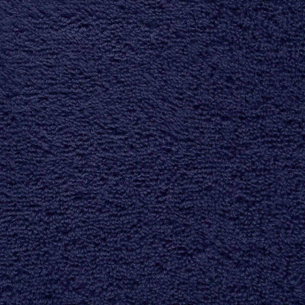 vidaXL Premium-Badetücher SOLUND 2 Stk. Marineblau 100x150 cm 600 g/m²