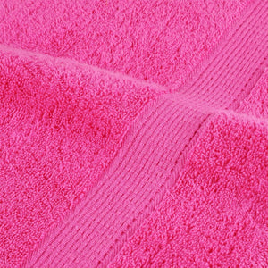 vidaXL Premium-Handtücher SOLUND 10 Stk. Rosa 50x100 cm 600 g/m²