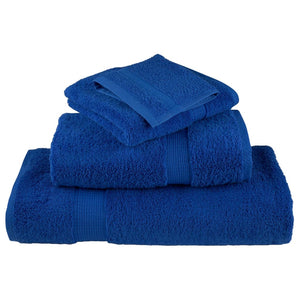 vidaXL 6 tlg. Premium-Handtuch-Set SOLUND Blau 600 g/m²