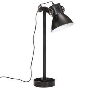 Schreibtischlampe 25 W Schwarz 15x15x55 cm E27