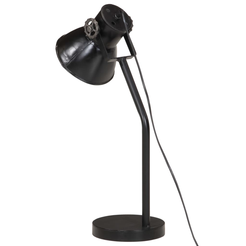 Schreibtischlampe 25 W Schwarz 17x17x60 cm E27