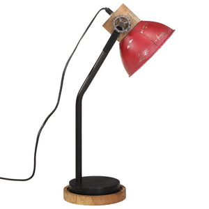 Schreibtischlampe 25 W Rot 18x18x60 cm E27