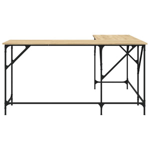 Schreibtisch Sonoma-Eiche 149x149x75 cm Holzwerkstoff