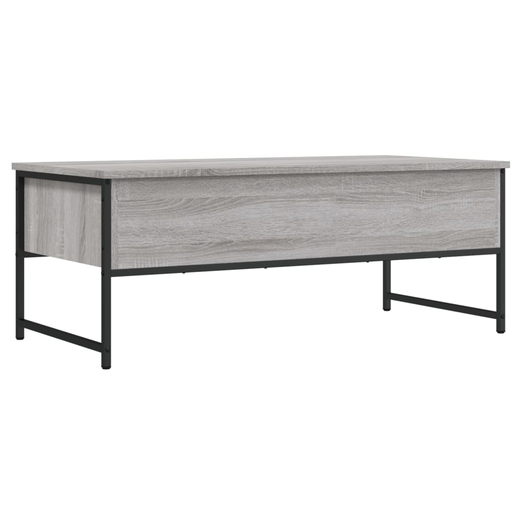 Couchtisch Grau Sonoma 101x49x39,5 cm Holzwerkstoff